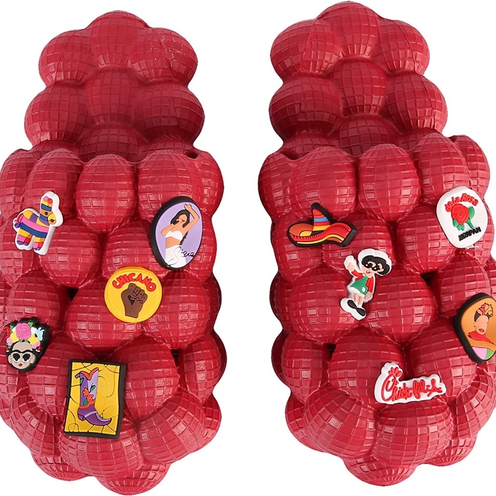 Red Bubble Slides